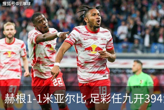 赫根1-1米亚尔比 足彩任九开394注27373元