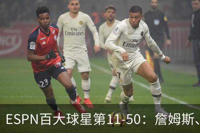 ESPN百大球星第11-50：詹姆斯、杜兰特和库里均无缘前10